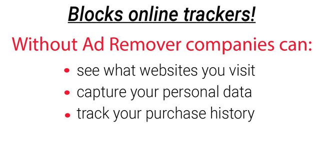 slide in slideshow informing user how activity trackers can track user behavior online