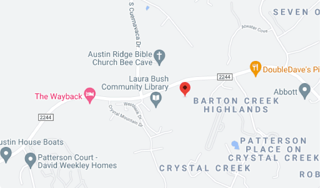 Map of 9225 Bee Cave Road, Building A, Suite 300, Austin, TX 78733